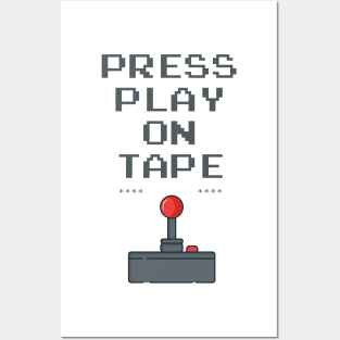 Press Play on Tape, Retro Posters and Art